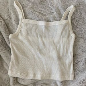 Urban outfitters white crop top